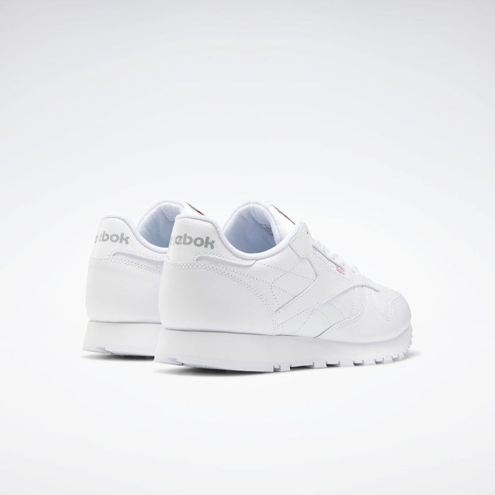 Reebok Men's Classic Leather Shoes - White / Grey Just For Sports