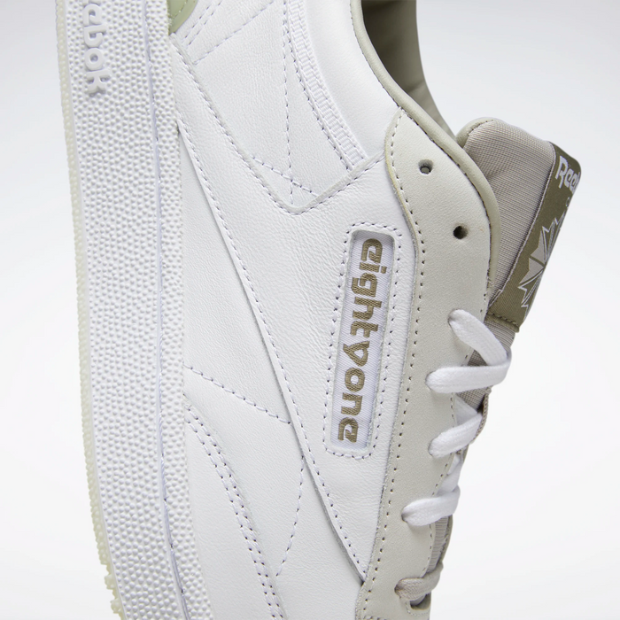 Reebok Men's Club C 85 Shoes - White / Sand Stone / Khaki — Just Sports
