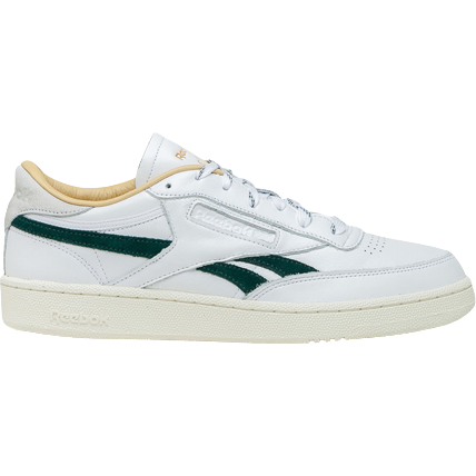 Reebok Men's Club C Revenge Shoes - White / Forest Green / Gold Metall ...