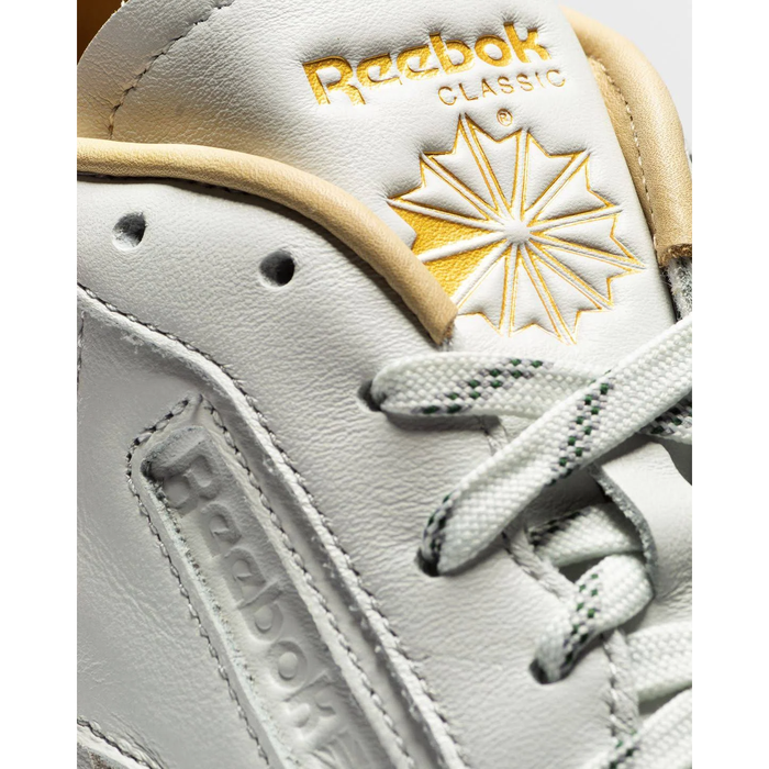 Reebok Men s Club C Revenge Shoes White Gold Metallic Just For Sports