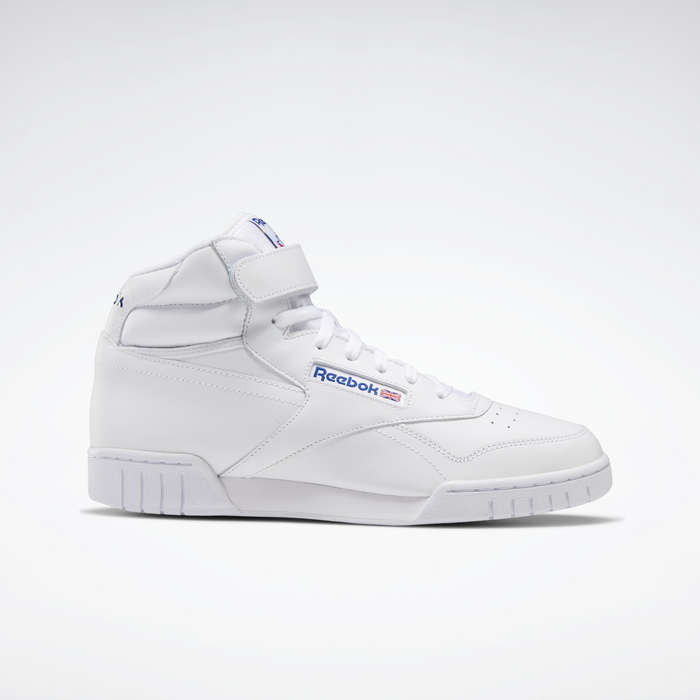 Reebok Men s EX O FIT Hi Shoes White Just For Sports