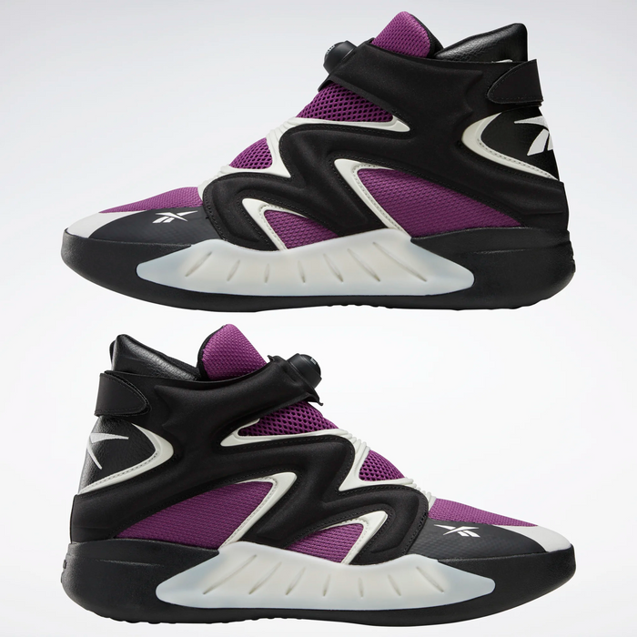 Reebok Men's Instapump Fury Zone Shoes - Aubergine / Pure Grey 1 / Core Black Just For Sports
