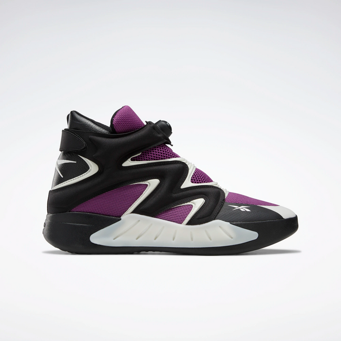 Reebok Men's Instapump Fury Zone Shoes - Aubergine / Pure Grey 1 / Core Black Just For Sports