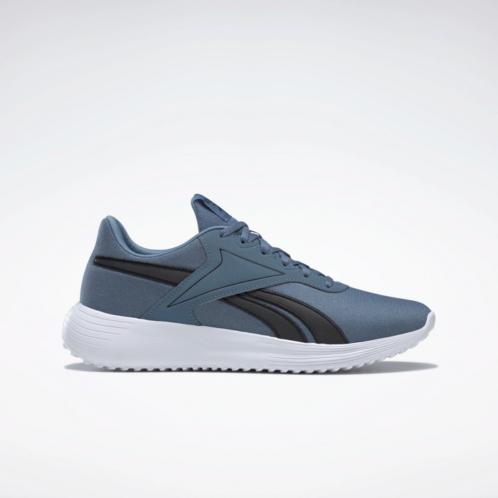 Reebok Men's Lite 3 Shoes - Blue Slate / Core Black / Ftwr White — Just For  Sports