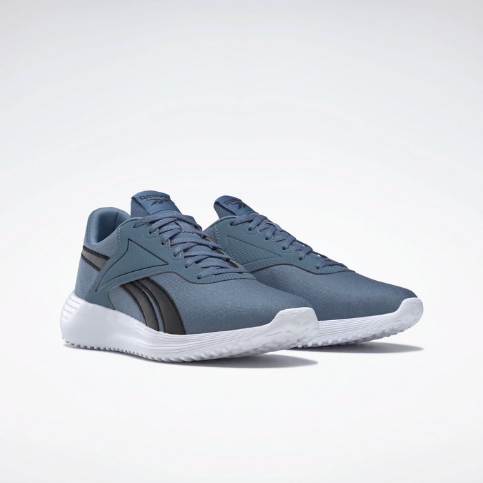 Reebok Men's Lite 3 Shoes - Blue Slate / Core Black / Ftwr White Just For Sports