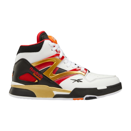Reebok Men's Pump Omni Zone II Basketball Shoes - Ftwr White / Black / Vector Red Just For Sports