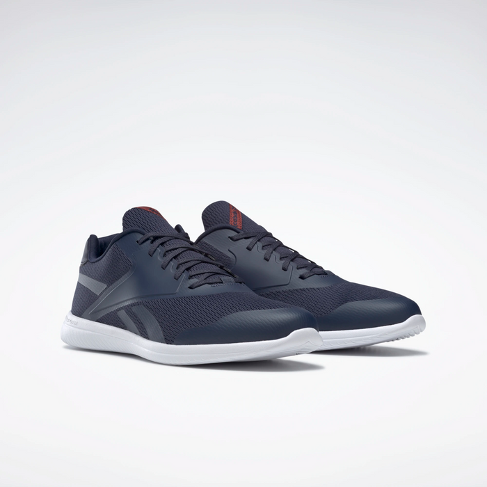 Reebok Men's Stridium Shoes - Vector Navy / Red Ember / Ftwr White Just For Sports