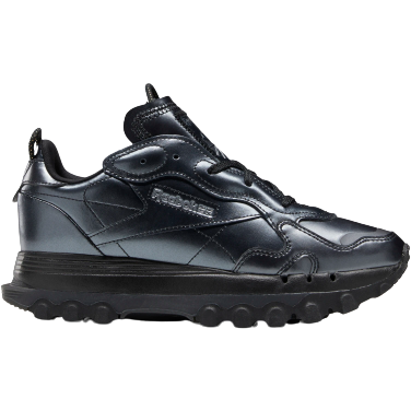 Reebok Women's Cardi B Classic Leather Shoes - Core Black / Dark Silve —  Just For Sports