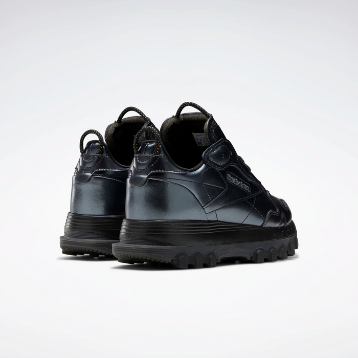 Reebok Women's Cardi B Classic Leather Shoes - Core Black / Dark Silver
