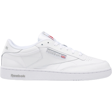 Reeboks Men s Club C 85 Shoes White Sheer Grey Just For Sports