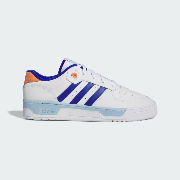 Adidas Men's Rivalry Shoes Cloud White Semi Lucid Blue Clear