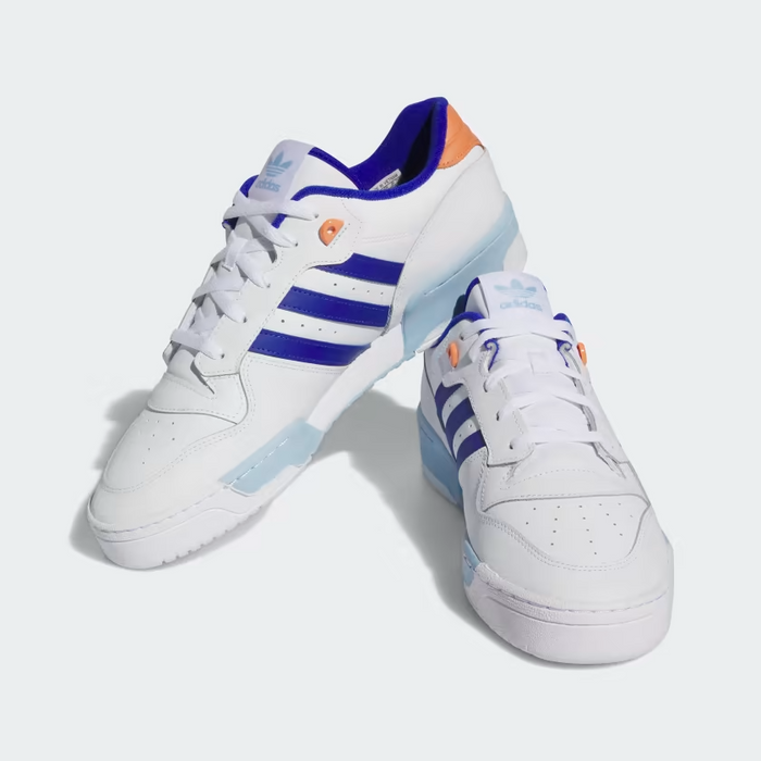 Adidas Men's Rivalry Shoes Cloud White Semi Lucid Blue Clear Sky