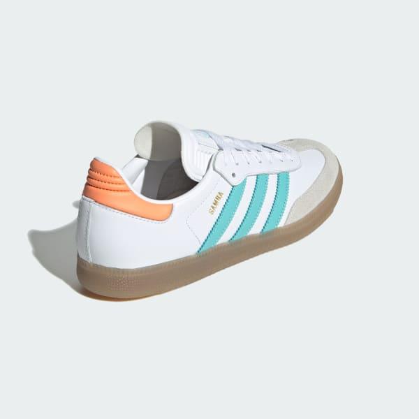 Adidas Men's Samba Inter Miami CF Indoor Soccer Shoes - White / Easy M Just For Sports Adidas Men's Samba Inter Miami CF Indoor Soccer Shoes - White / Easy M Just For Sports