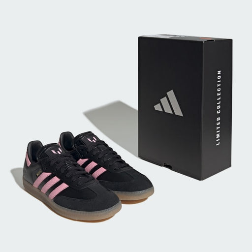 Adidas Men's Samba Messi Shoes - Black / Gold Metallic - Just For Sports