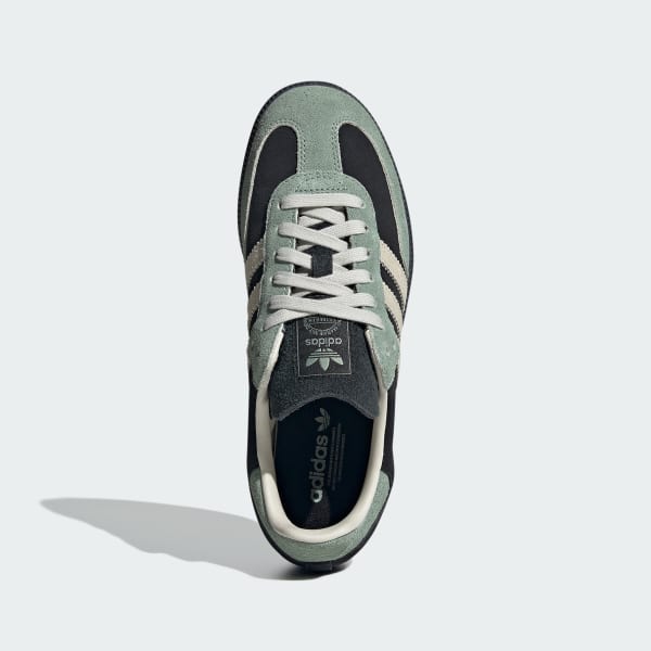 Adidas Women's Samba Og Shoes - Core Black / Alumina / Silver Green Just For Sports Adidas Women's Samba Og Shoes - Core Black / Alumina / Silver Green Just For Sports