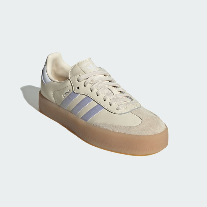 Adidas Women's Sambae Shoes - Wonder White / Cloud White / Silver Metallic - Just For Sports