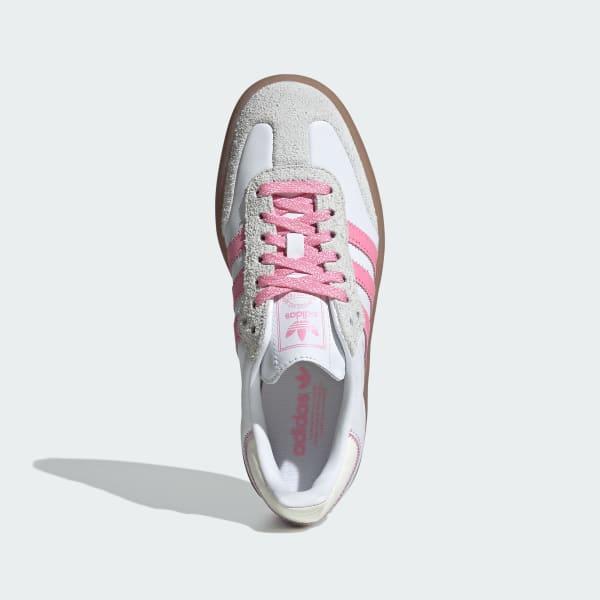 Adidas Women's Sambae Shoes - Cloud White / Bliss Pink / Off White