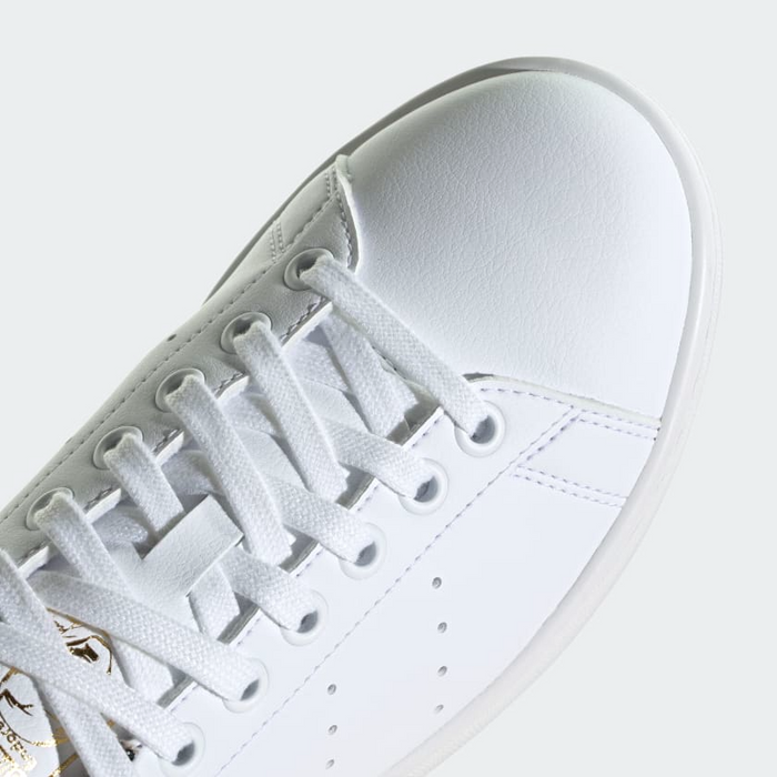 Adidas Women's Stan Smith Shoes - Cloud White / Wild Brown / Gold Metallic