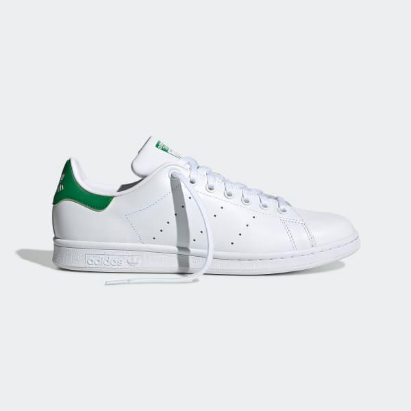 Adidas Men's Stan Smith Shoes - Cloud White / Core White / Green