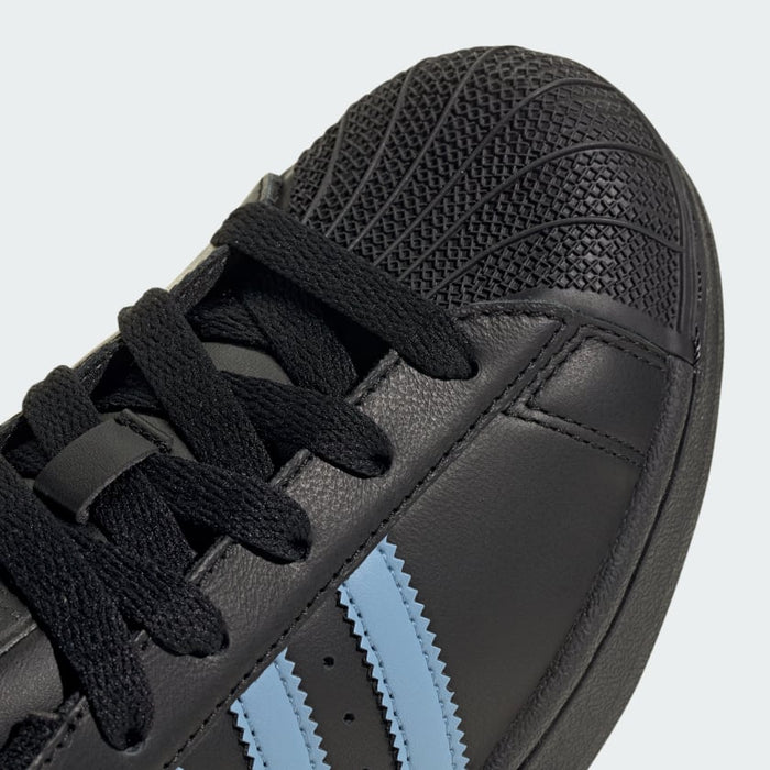 Adidas Men's Superstar Ii Shoes - Black Ash / Blue Just For Sports Adidas Men's Superstar Ii Shoes - Black Ash / Blue Just For Sports