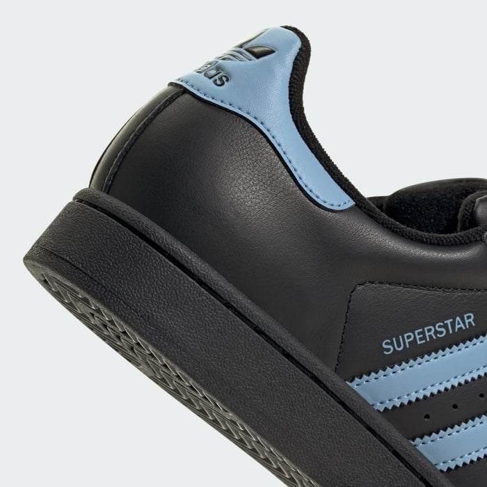 Adidas Men's Superstar Ii Shoes - Black Ash / Blue Just For Sports Adidas Men's Superstar Ii Shoes - Black Ash / Blue Just For Sports