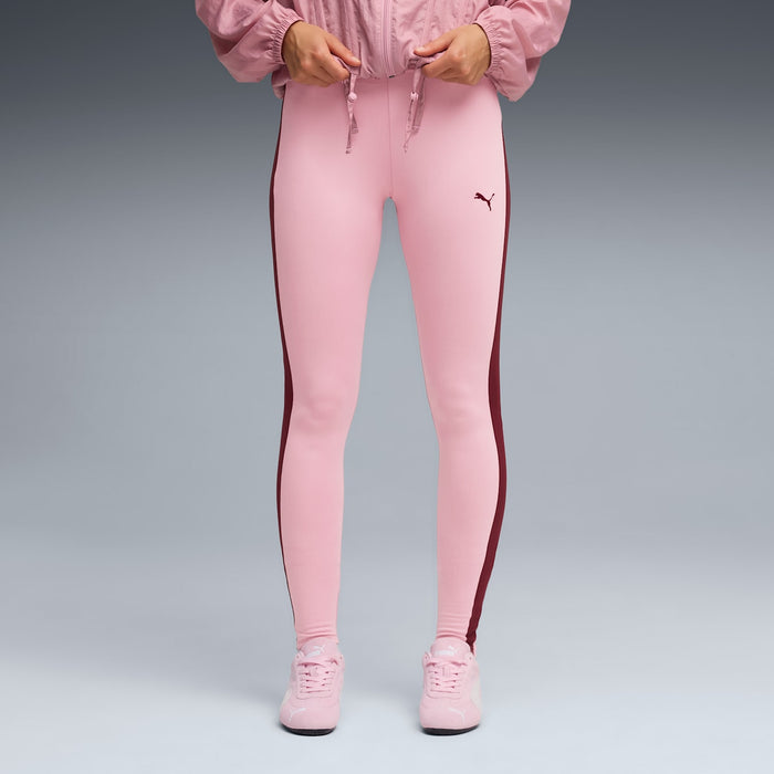 Puma Women's T7 Leggings - Poised Pink / Ruby Shimmer - Just For Sports