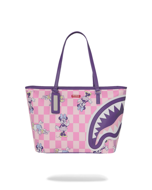 Sprayground Disney Minnie Daisy Check Tote Bag - Just For Sports