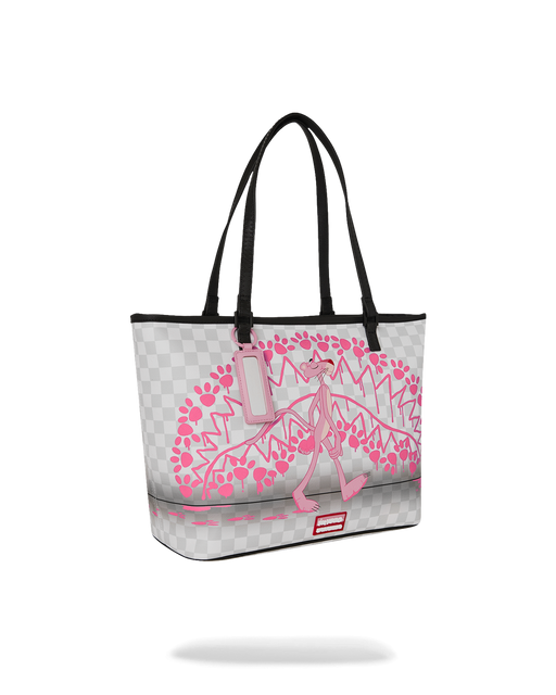 Sprayground Pink Panther Pawprints Tote Bag - Just For Sports