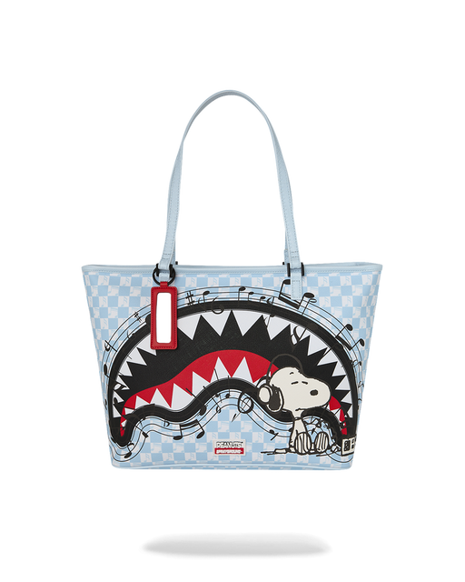 Sprayground Peanuts Snoopy Tuned Up & Tuned Out Tote Bag - Just For Sports
