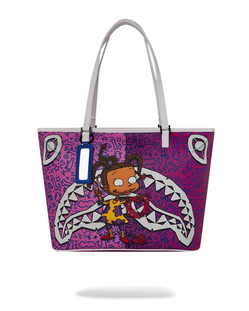 Sprayground Rugrats Susie Paper Hearts Tote Bag - Just For Sports