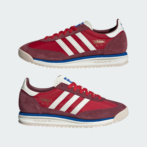 Adidas Men's Sl 72 Rs Shoes - Shadow Red / Off-White / Blue - Just For Sports