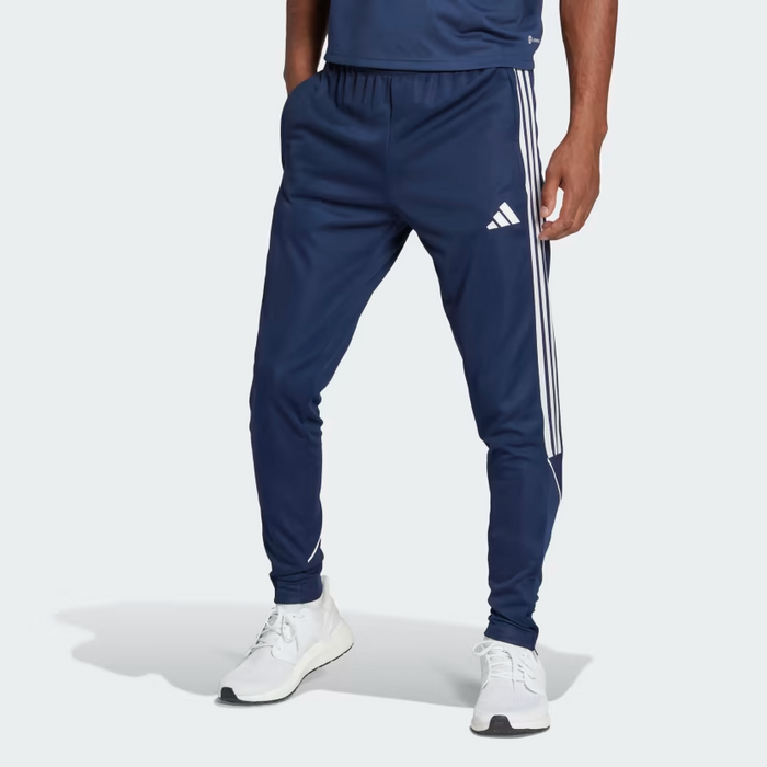 Men's adidas Navy Arsenal Club Crest AEROREADY Training Pants