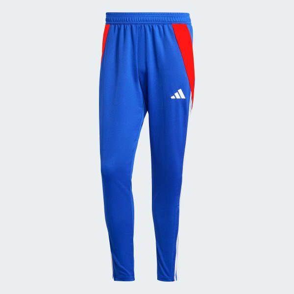 Adidas Men s Tiro 24 Training Pants Lucid Blue App Solar Red White