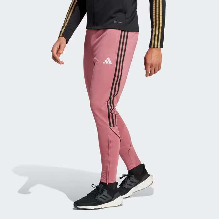 adidas Girls' Tiro Track Pants, Grey Six/Clear Pink, Medium