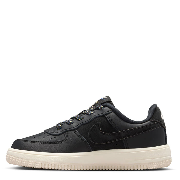 Nike Kids' Force 1 Low Lv8 Easyon Shoes - Black / Tan - Just For Sports