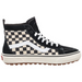 Vans Men's SK8 Hi Checkerboard MTE 1 Shoes - Black / White Just For Sports