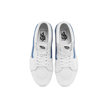 Vans Men's Sk8 Mid Shoes - True White / Moon Blue Just For Sports