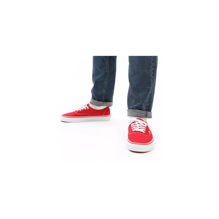 Vans Unisex Authentic Shoes - Red Just For Sports