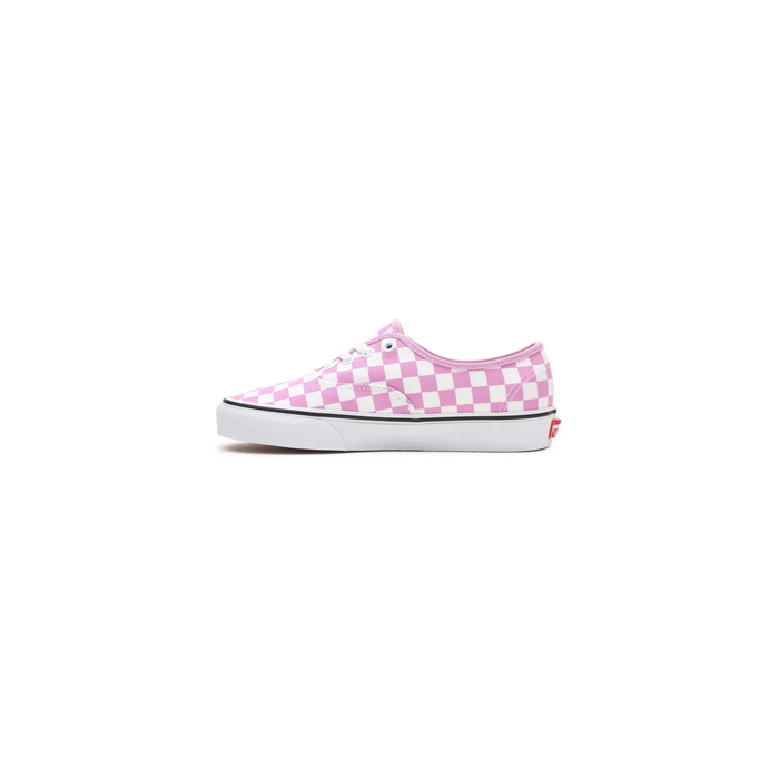Vans Unisex Checkerboard Authentic Shoes - Orchid Pink / True White Just For Sports