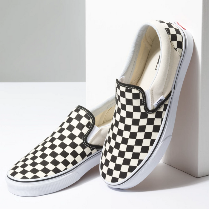 Vans slip on checkerboard beige sales