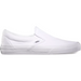 Vans Unisex Classic Slip-On Shoes - All White Just For Sports