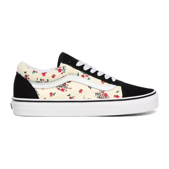 Vans Unisex Ditsy Floral Old Skool Shoes - Classic White / True White —  Just For Sports