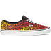Vans Unisex Logo Flame Authentic Shoes - Black / Fire / White Just For Sports