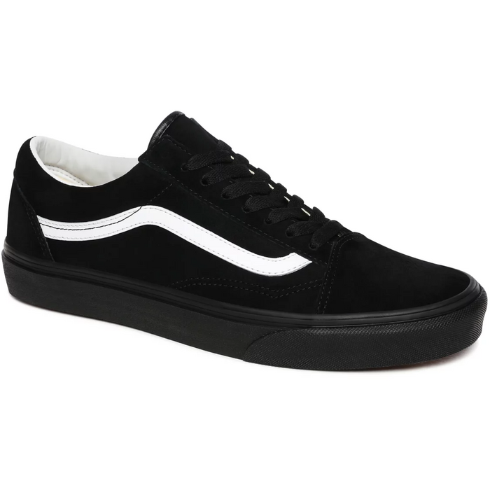 Vans Unisex Old Skool Suede Shoes - Black / White — Just Sports