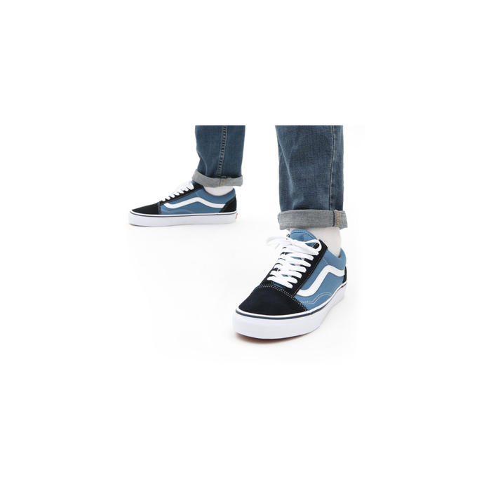 Vans Unisex Old Skool Shoes - Navy — Just For Sports Vans Unisex Old Skool Shoes - Navy — Just For Sports