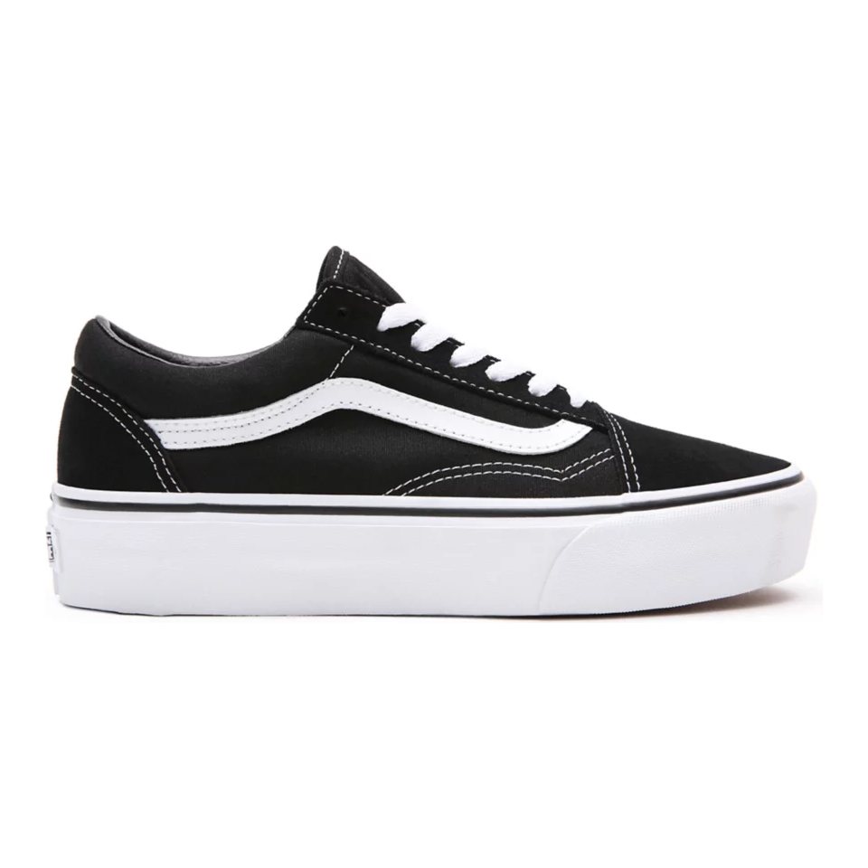 Vans Unisex Skool Shoes - Black / White — Just For Sports