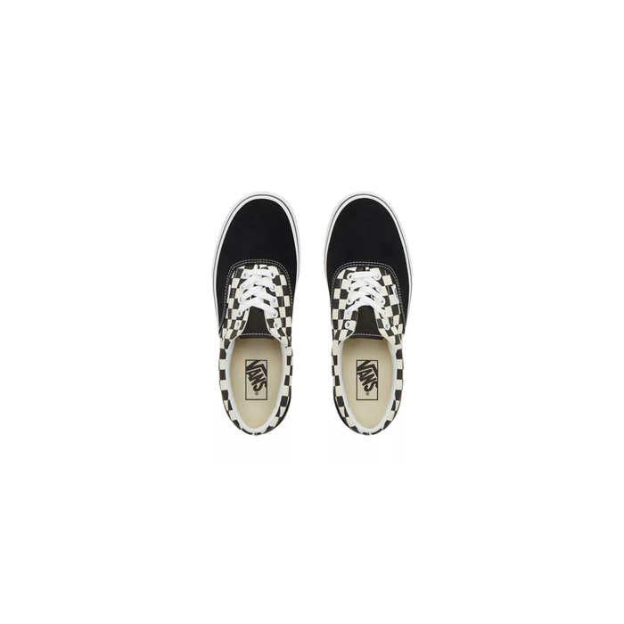 Vans Unisex Primary Check Era Shoes - Black / White / Checkerboard Just For Sports