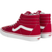 Vans Unisex Sk8 Hi Canvas Formula One Shoes - Red / White Just For Sports