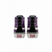Vans Unisex Sk8 Hi Decon Warped Checkerboard Shoes - Black / Purple / White Just For Sports