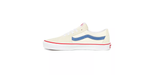 Vans Unisex Sk8 Low Shoes - Classic White / Navy Just For Sports